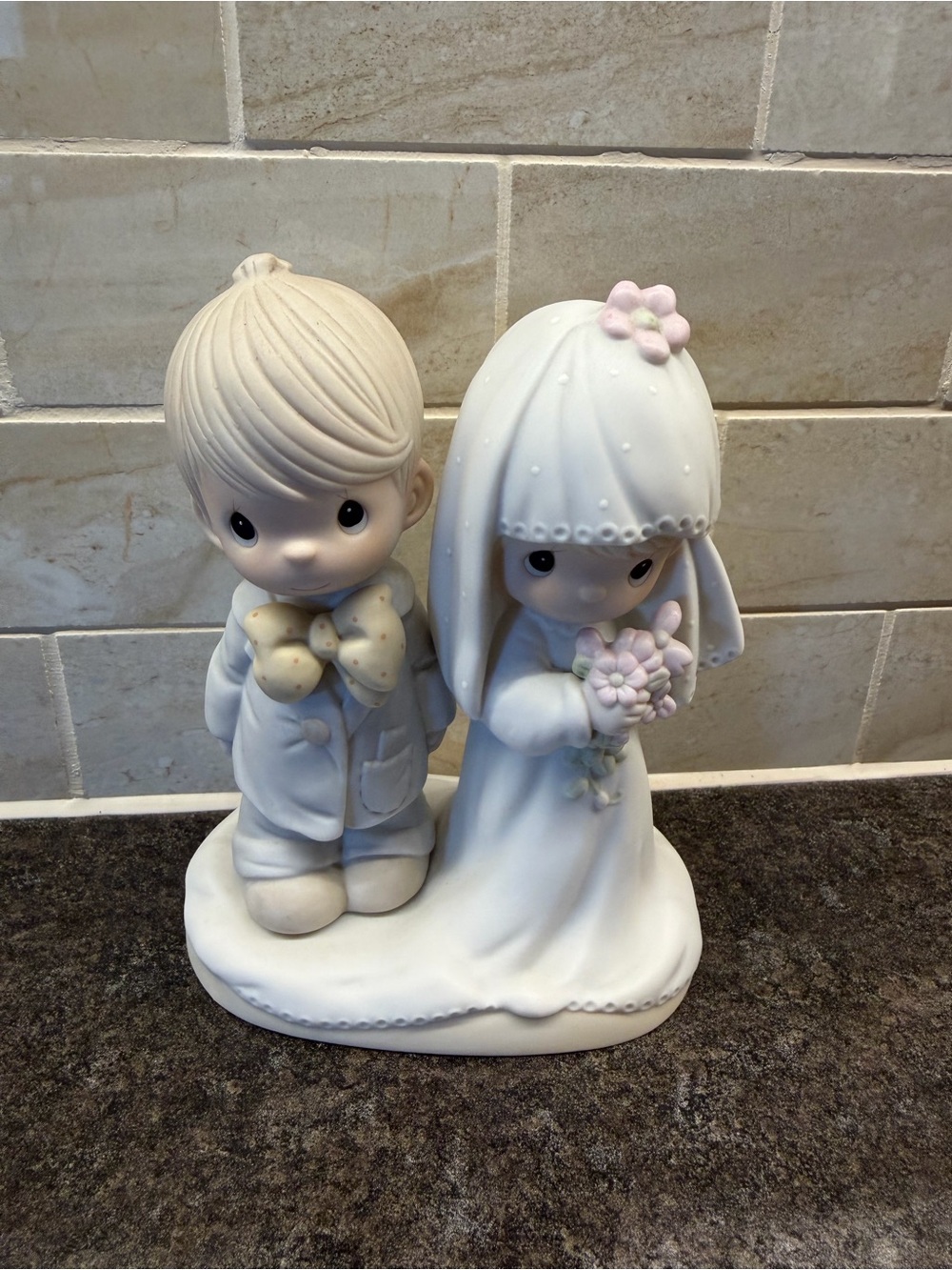 Precious Moments Bride and Groom Figurine